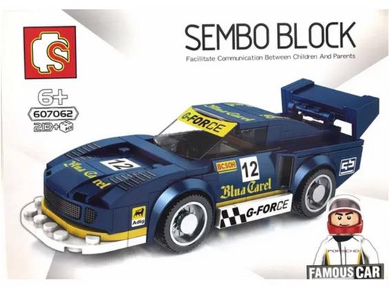 لگو سمبو بلاک «پورشه 935 K3» Sembo Block Famous Car Porsche 935 K3 Technic 607062